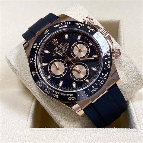 rolex daytona vs rose gold.